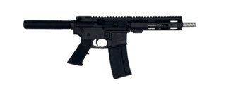 Great Lakes AR-15 .223 Wylde Semi-Auto Pistol - Black - 7.5" - 30 Round